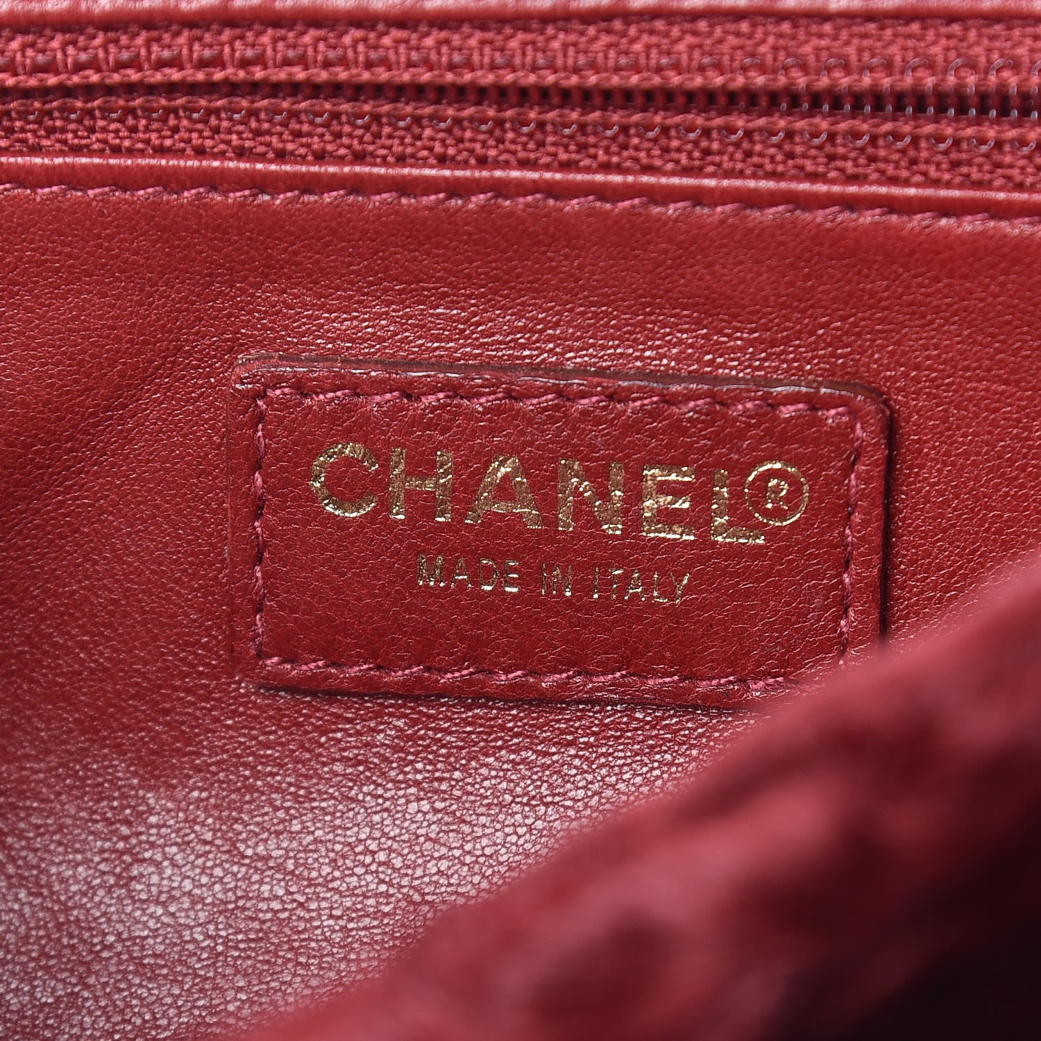 Chanel Persian Lamb Fur Small Single Flap Red 10 of 19