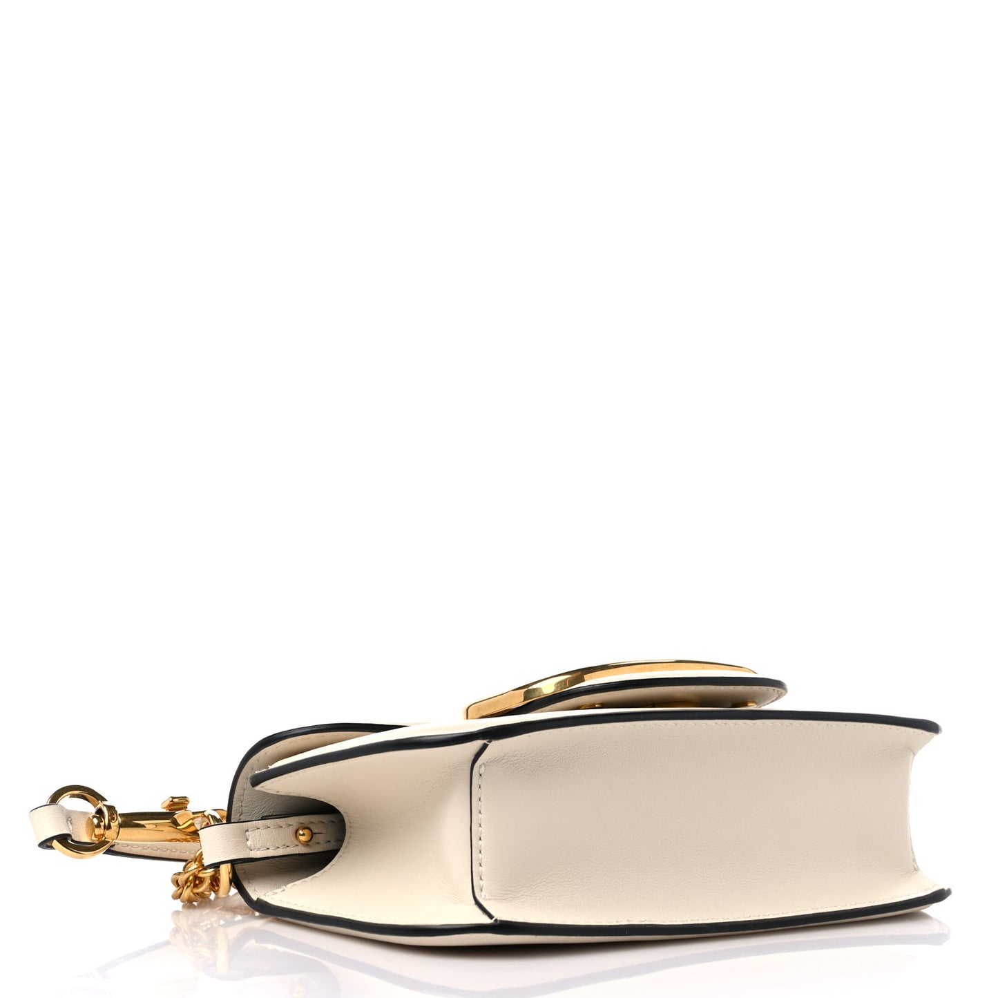 Calfskin VLogo Small Loco Shoulder Bag Light Ivory