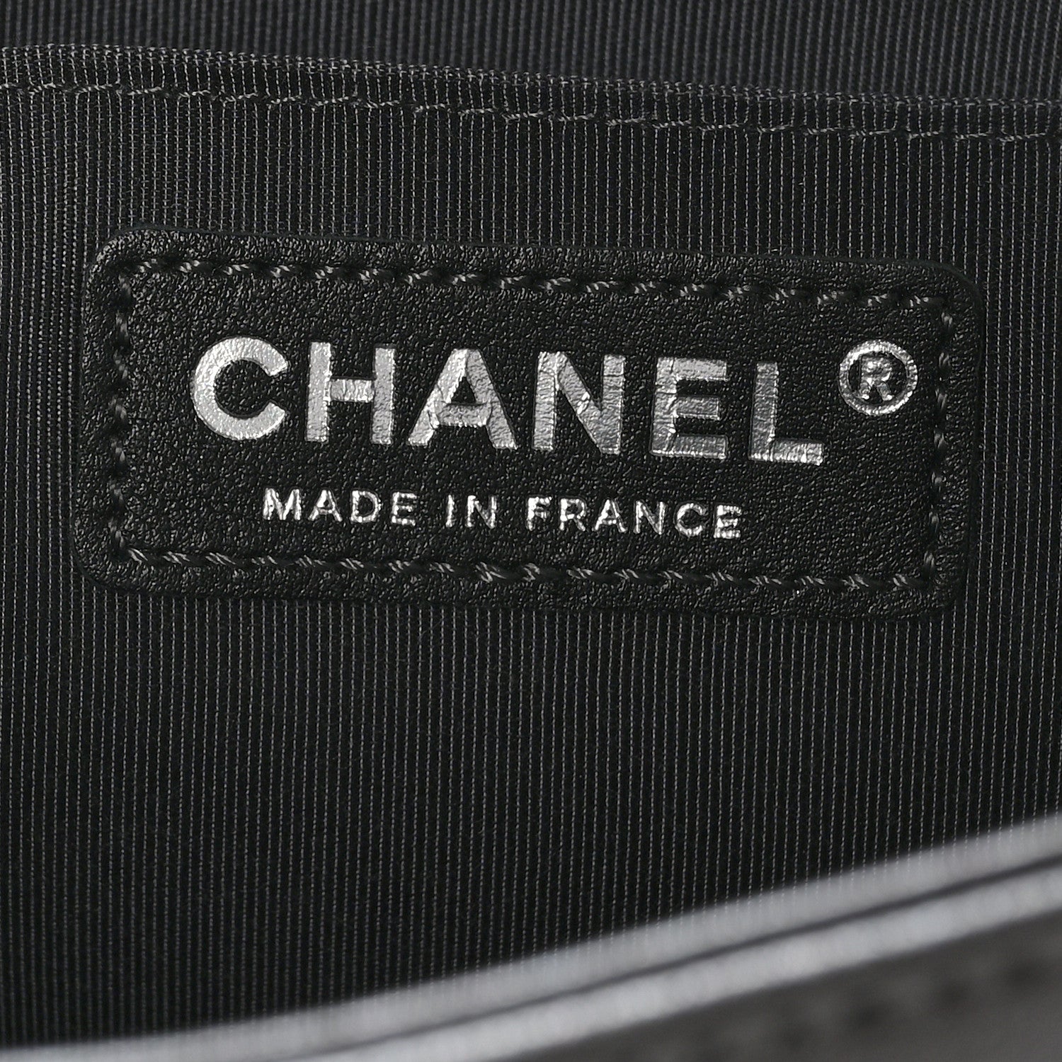 Chanel Tweed Metallic Lambskin Medium Boy Flap Silver 6 of 10