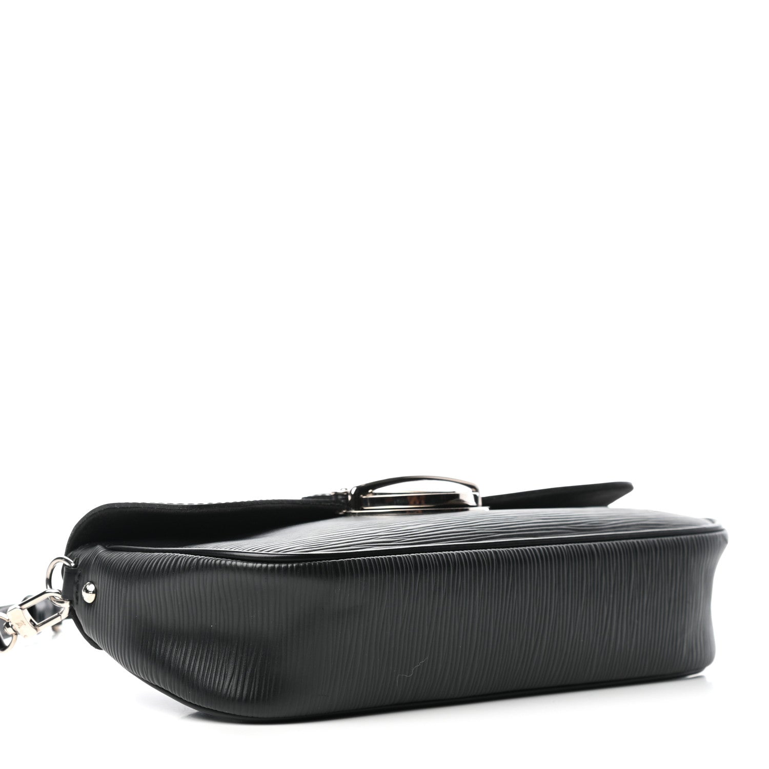 Louis Vuitton Epi Montaigne Clutch Black 3 of 4