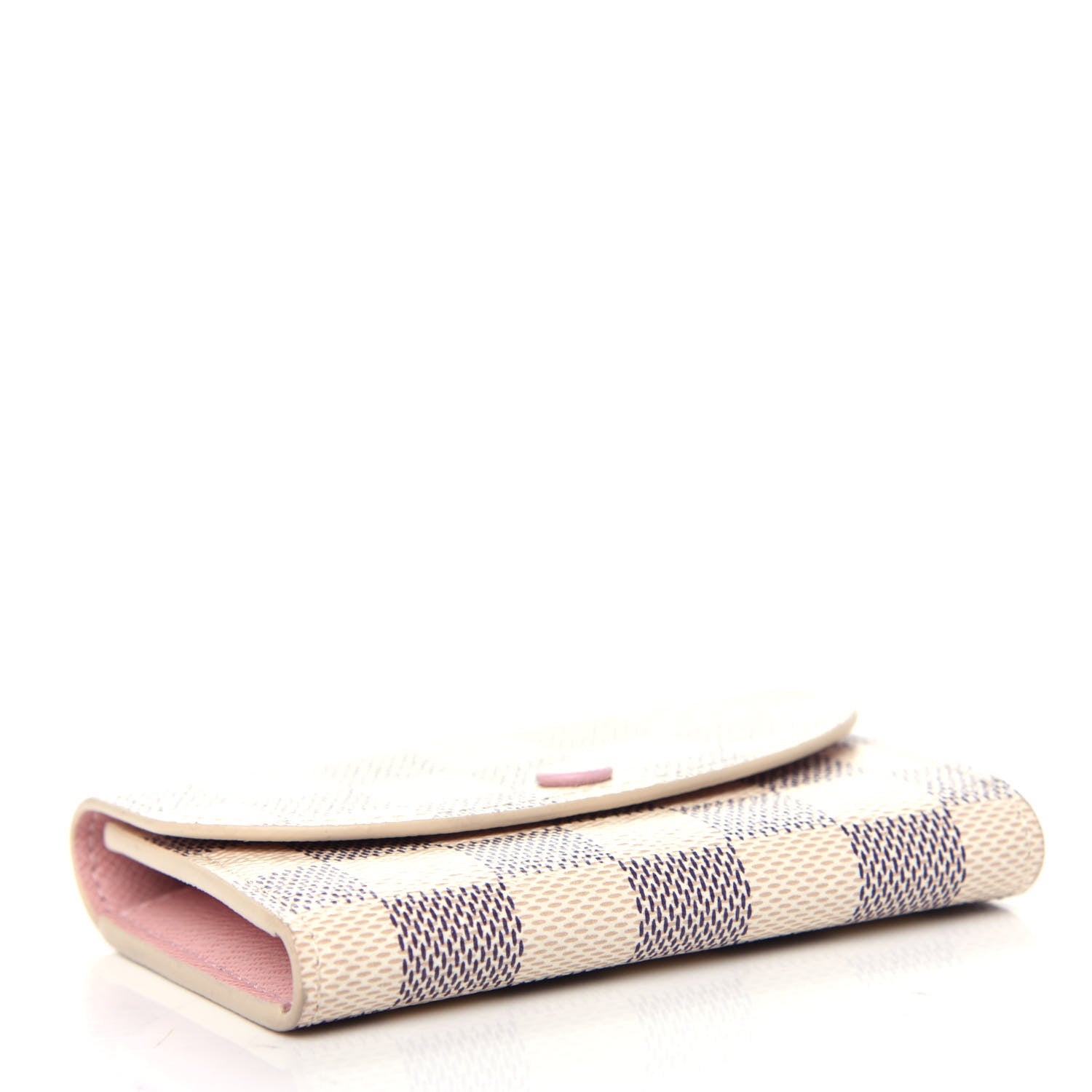Louis Vuitton Damier Azur Rosalie Coin Purse Rose Ballerine 4 of 7