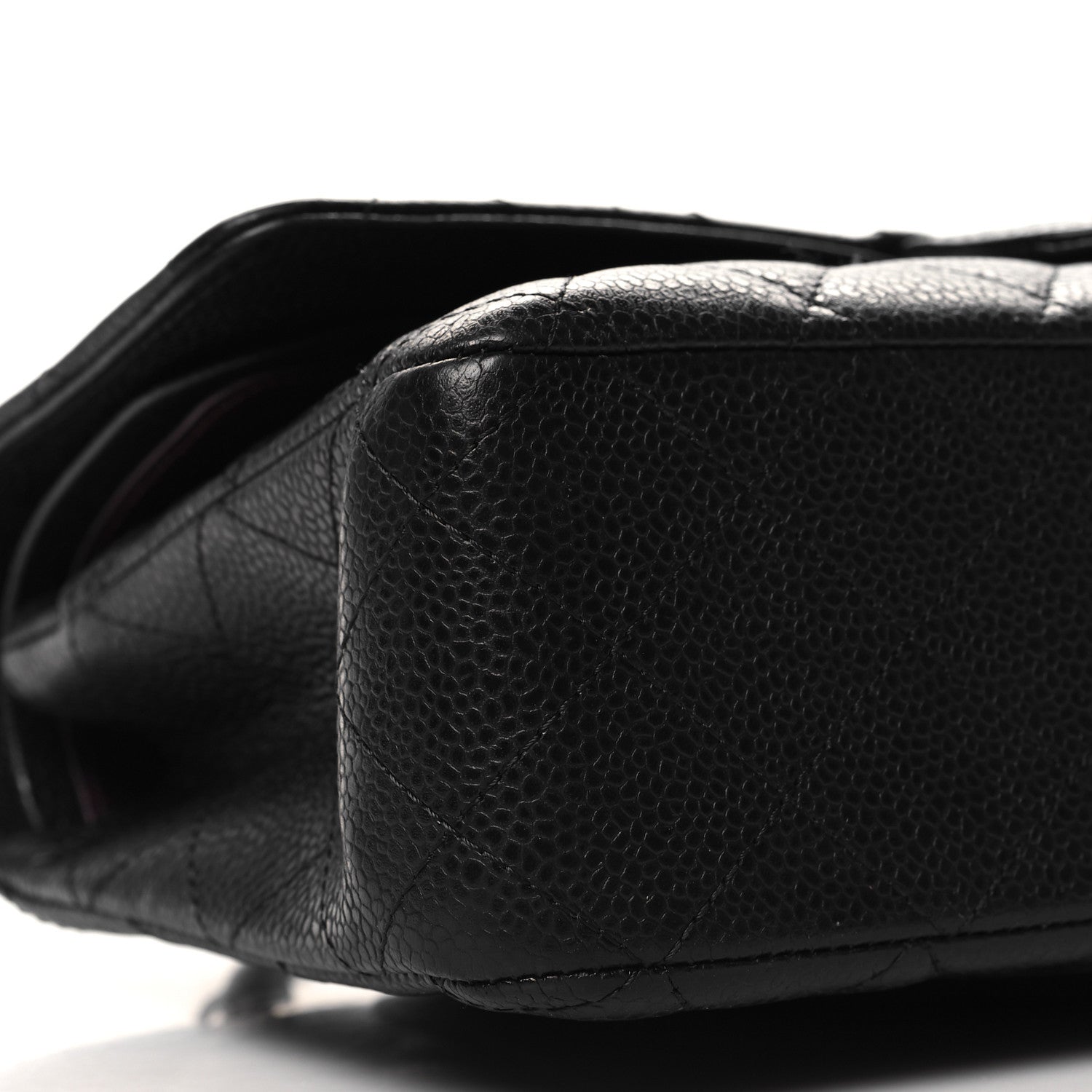 Chanel Caviar Quilted Medium Double Flap Black 9 of 10