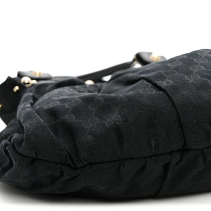 Gucci Monogram Studded Pelham Medium Tote Black 8 of 9