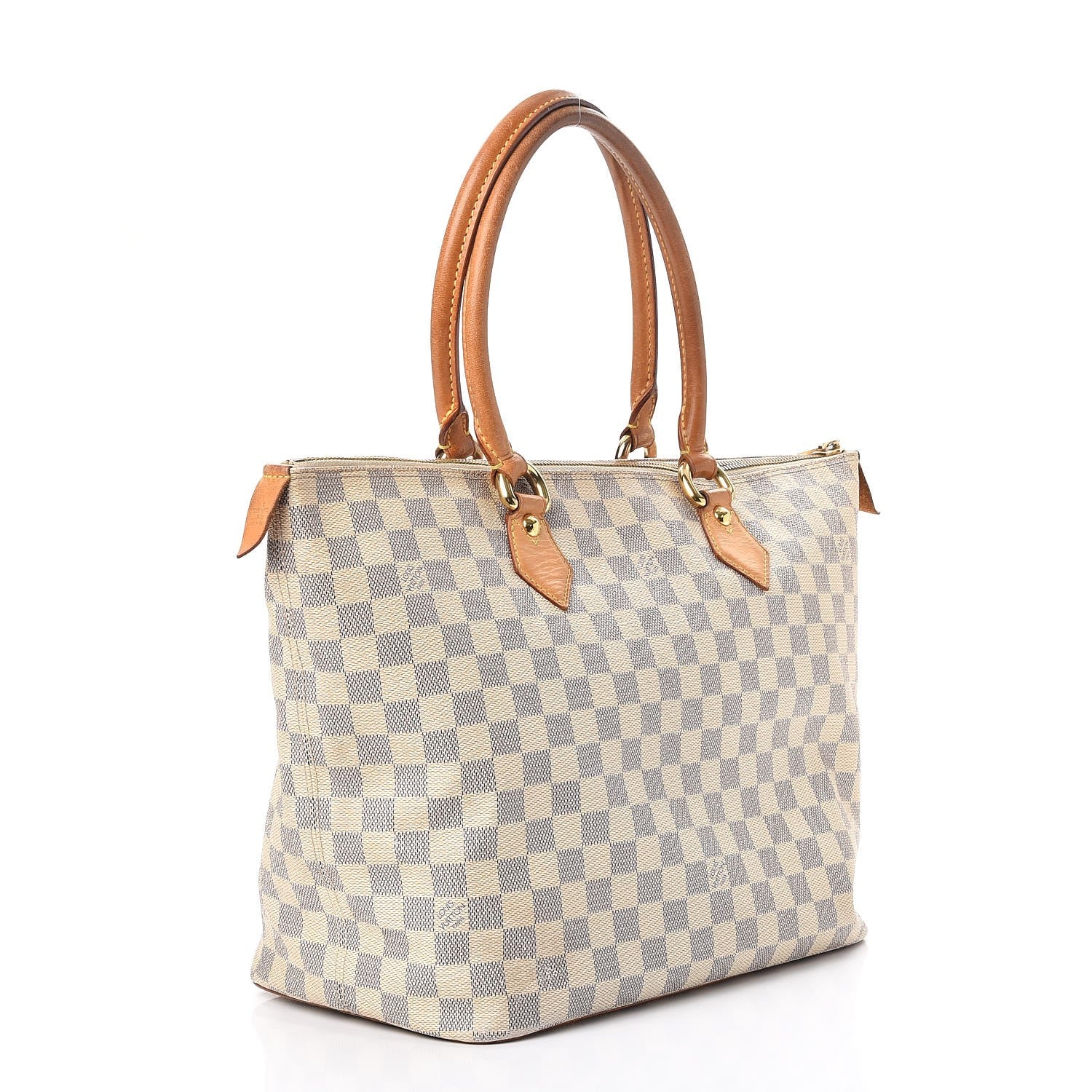 Louis Vuitton Damier Azur Saleya MM 3 of 21