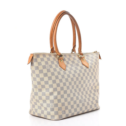 Louis Vuitton Damier Azur Saleya MM 3 of 21
