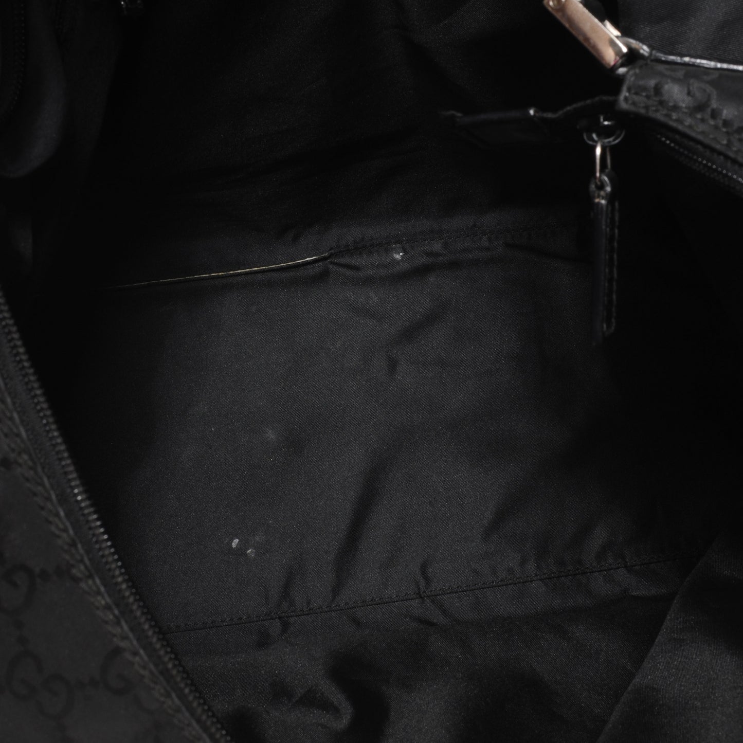 Nylon Monogram Large Hobo Black