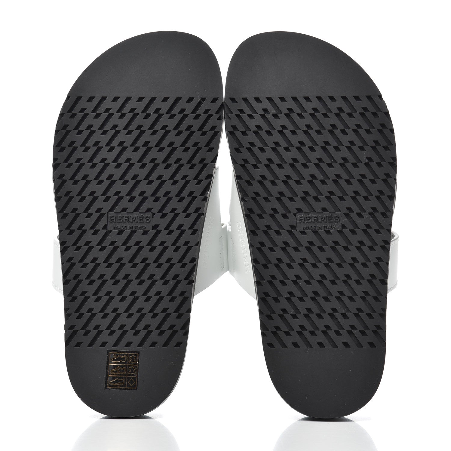 Hermes Calfskin Womens Chypre Sandals 36 White 5 of 9