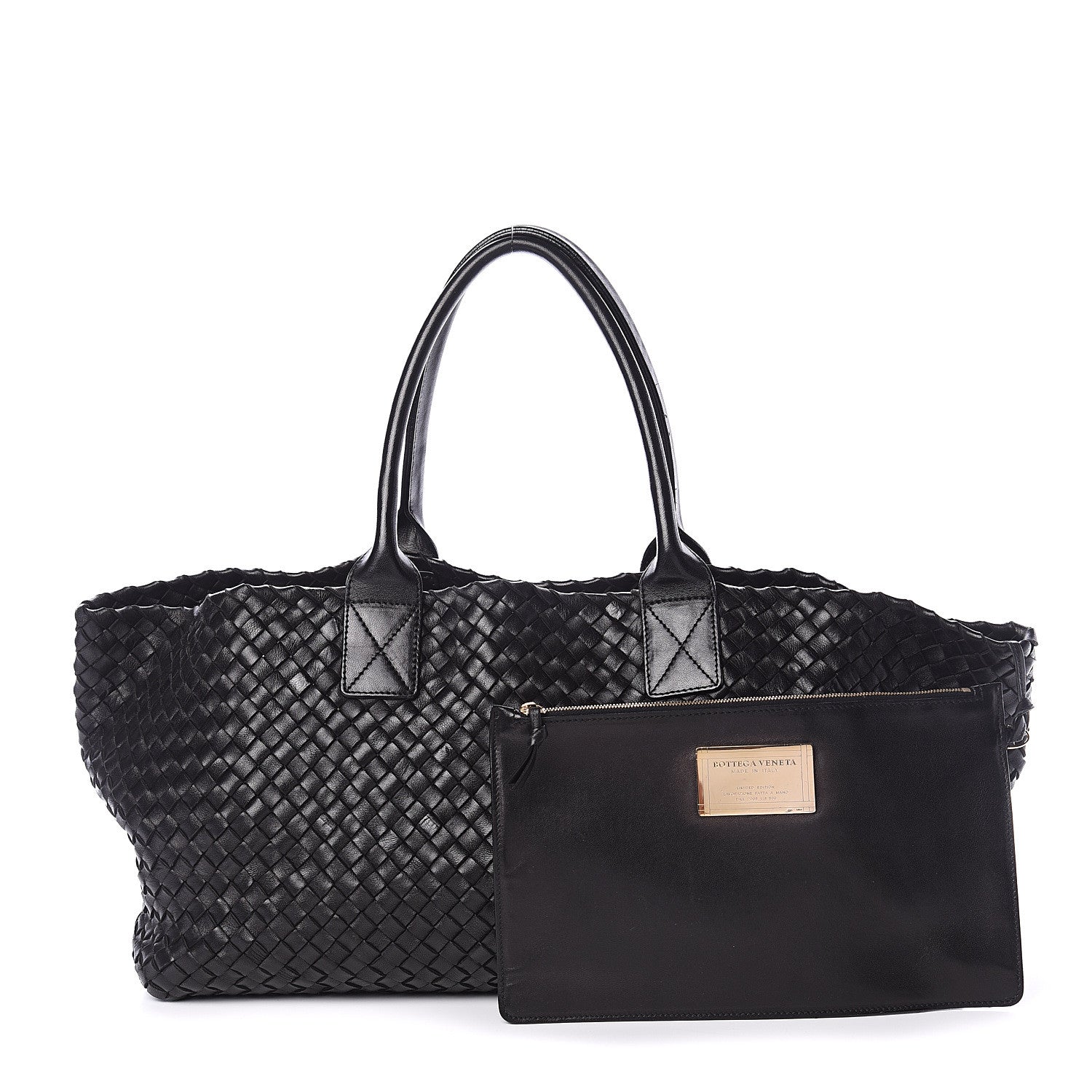 Bottega Veneta Nappa Intrecciato Medium Cabat Black 1 of 7