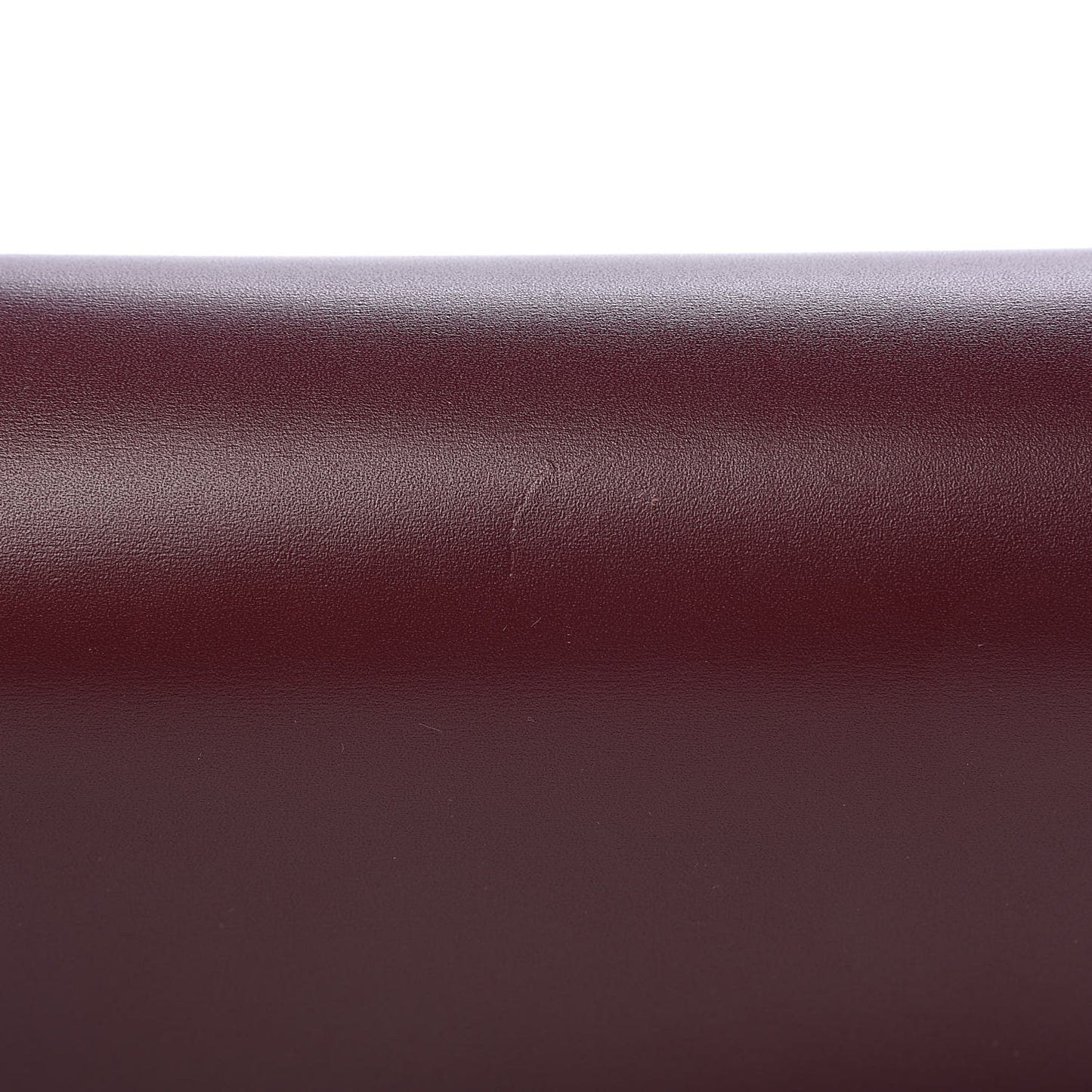 Box Calfskin Medium Classic Box Flap Bag Burgundy