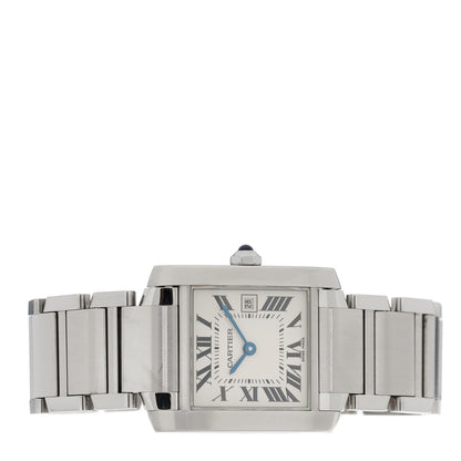 Cartier Stainless Steel 25mm Tank Francaise Quartz Watch 2 of 4