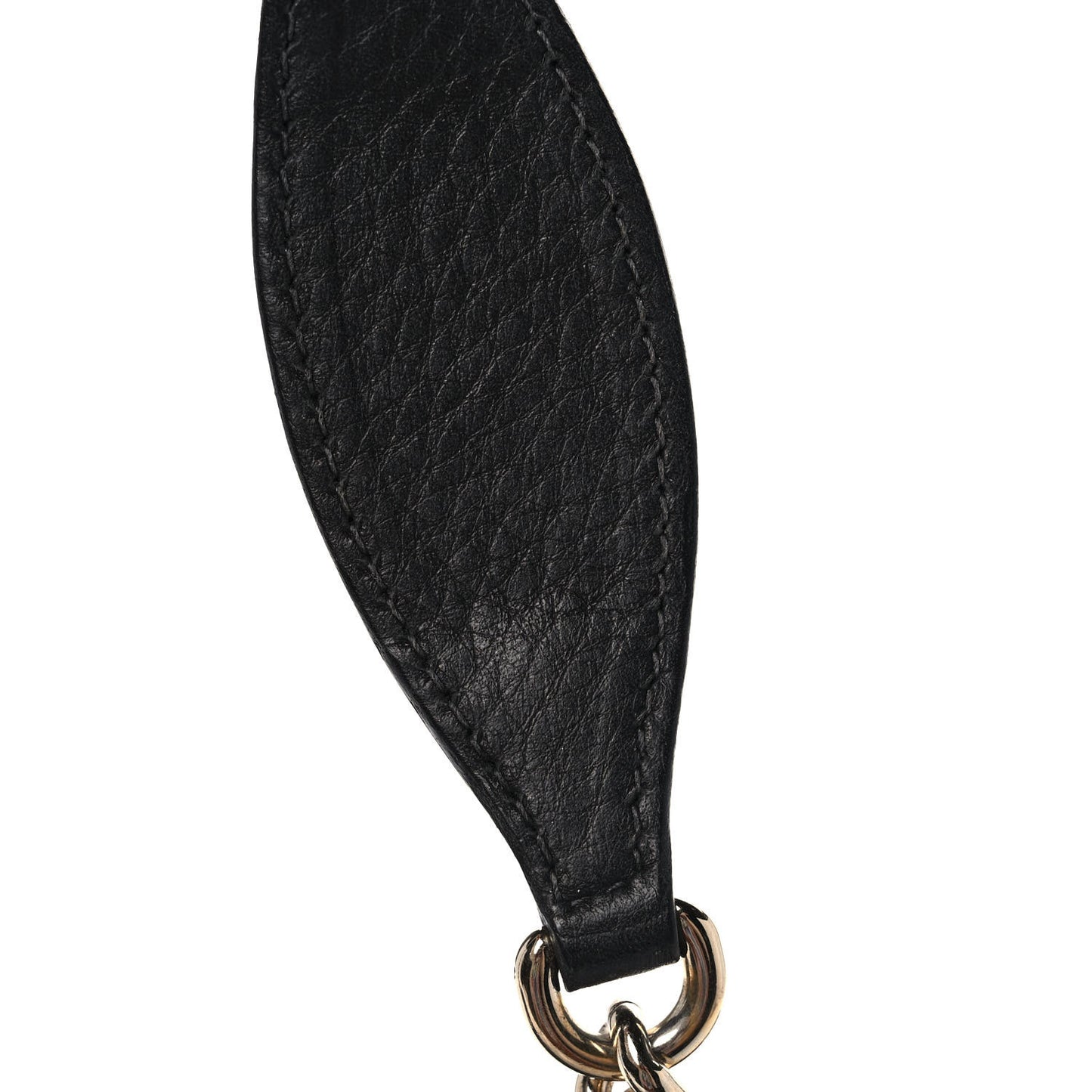 Microguccissima Medium Emily Chain Shoulder Bag Black