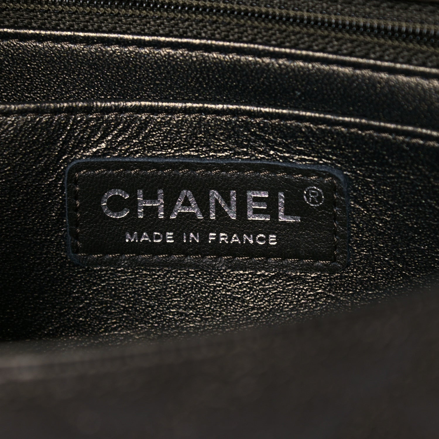 Chanel Iridscent Caviar Quilted Mini Rectangular Flap Dark Green 6 of 9
