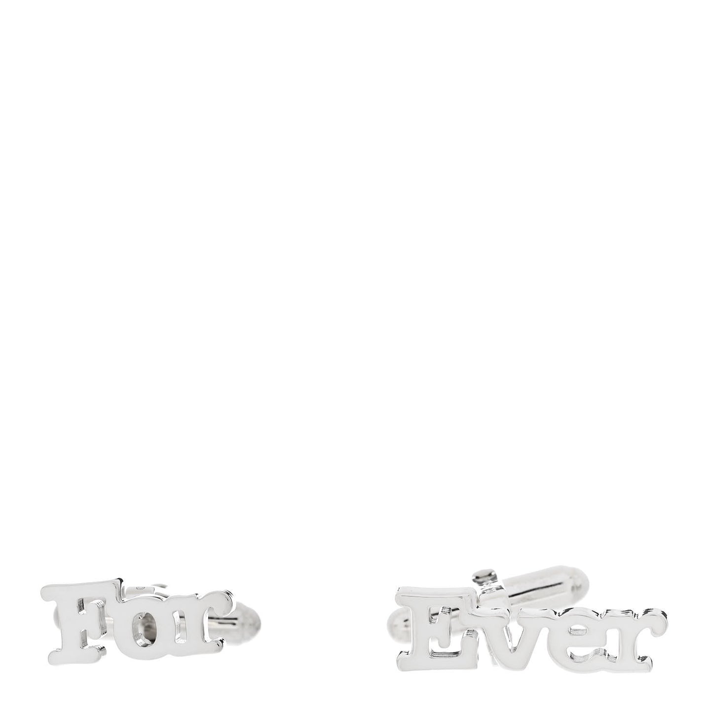 Sterling Silver For Ever Cufflinks