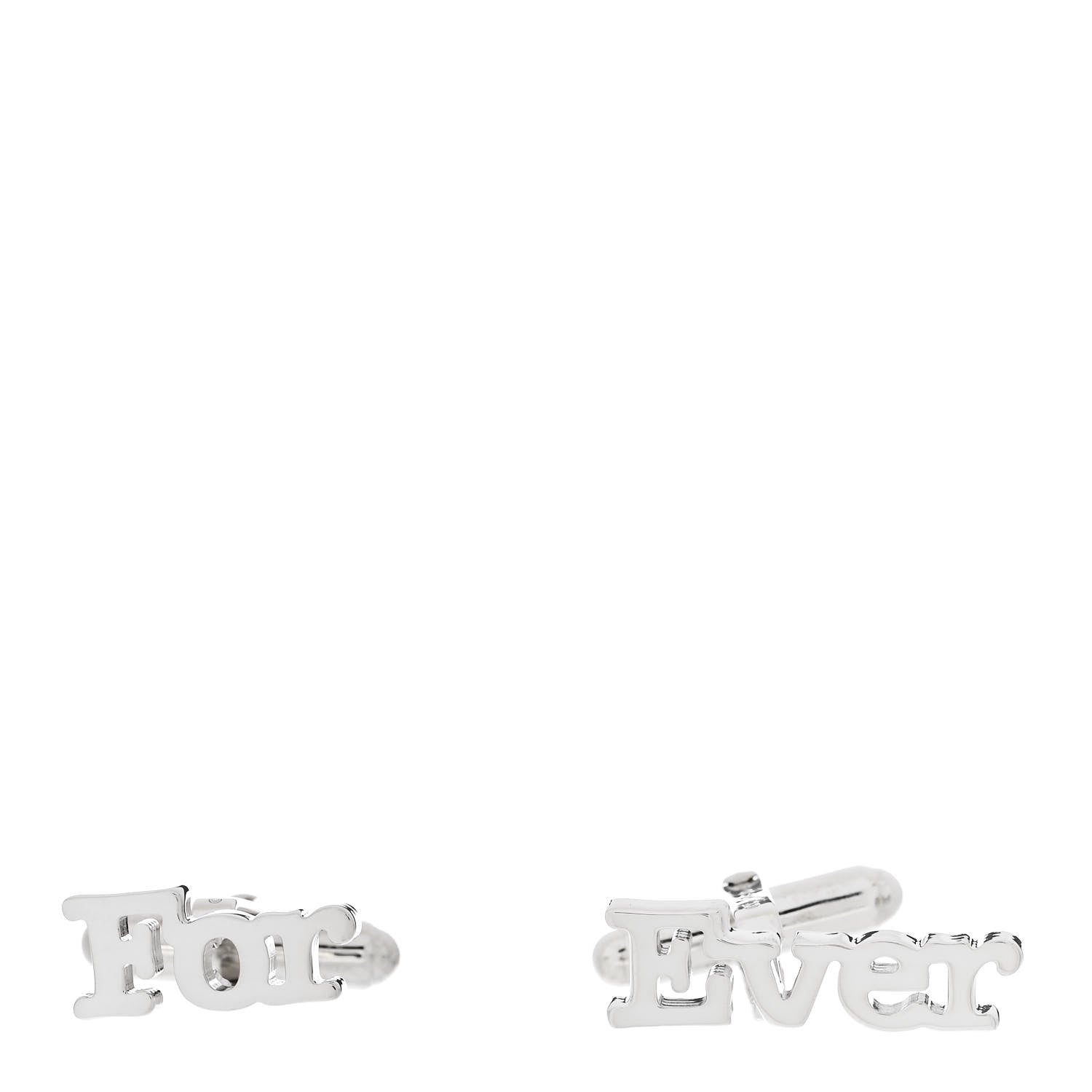 Tiffany Sterling Silver For Ever Cufflinks 1 of 5