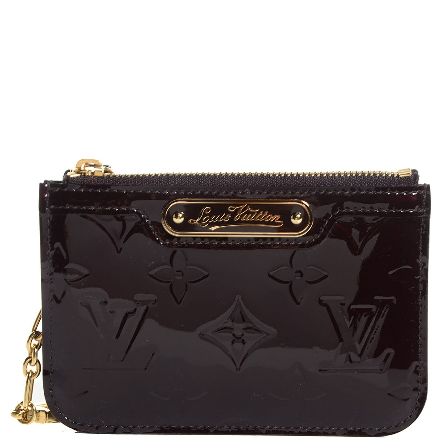 Vernis Key Pouch Amarante