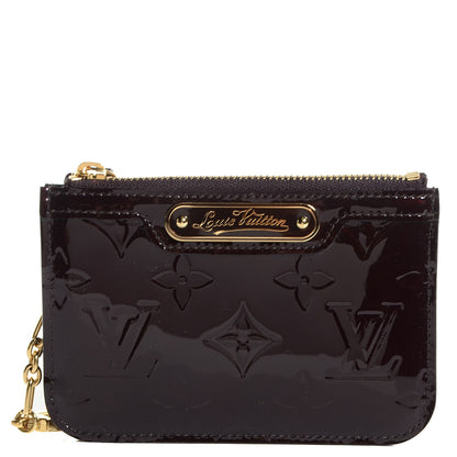 Louis Vuitton Vernis Key Pouch Amarante 1 of 8
