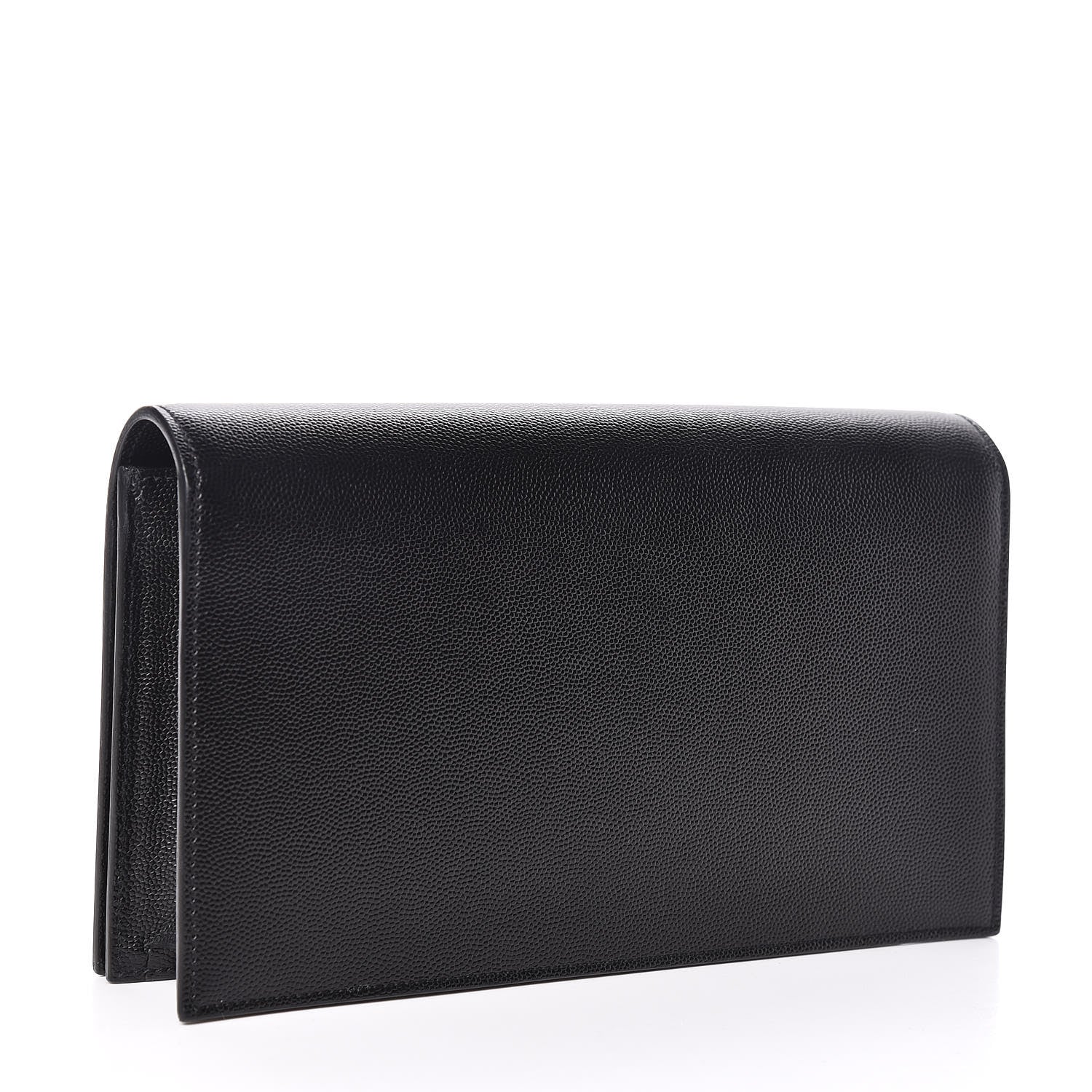 Saint Laurent Grain De Poudre Classic Monogram Kate Clutch Black 3 of 9