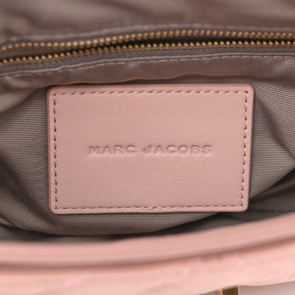 Marc Jacobs Lambskin Quilted J Marc Mini Shoulder Bag Rose 6 of 12