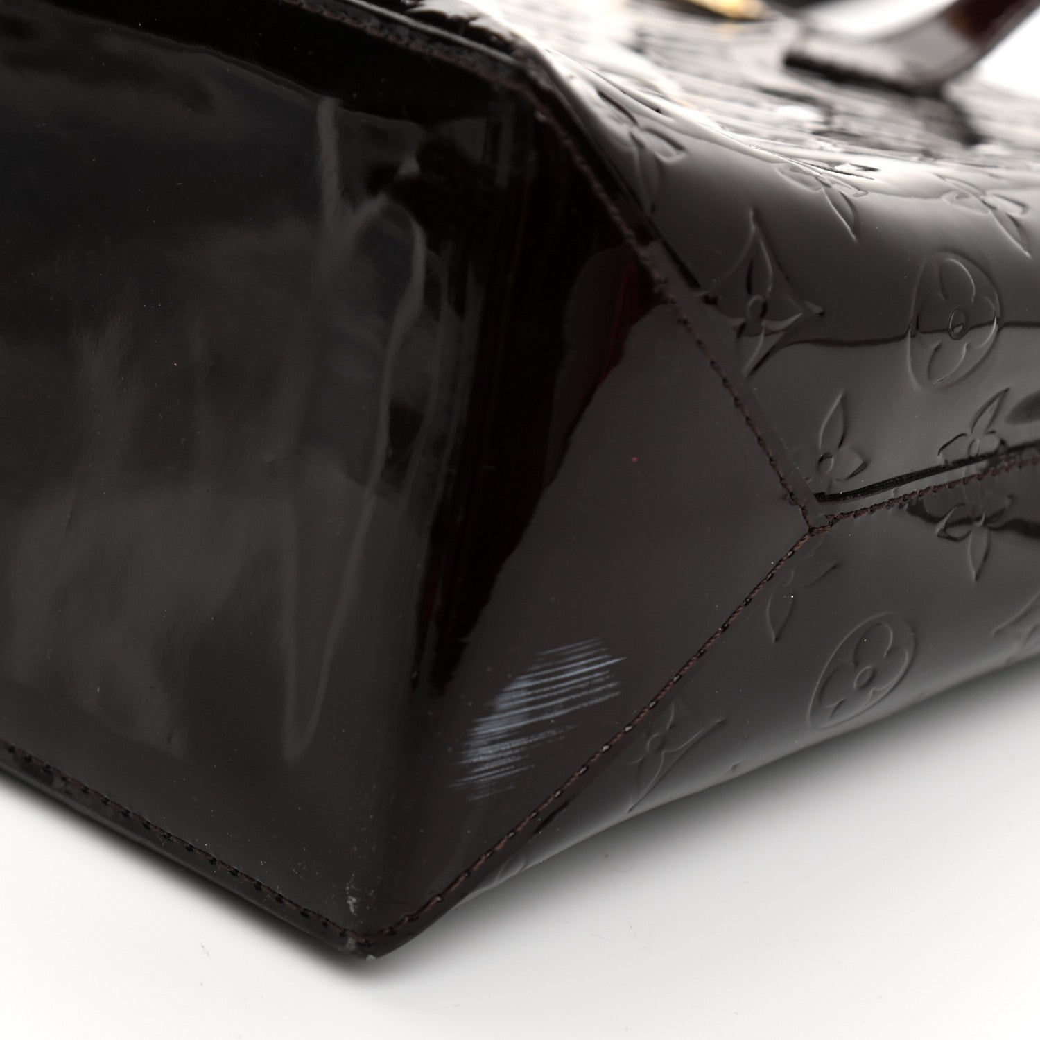 Louis Vuitton Vernis Wilshire MM Amarante 13 of 13