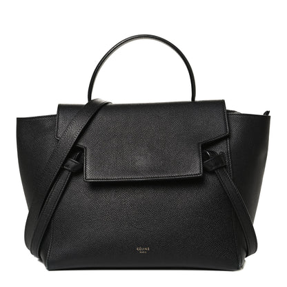 Celine Grained Calfskin Micro Belt Bag Black 1 of 9
