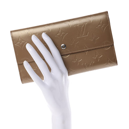 Louis Vuitton Mat Porte Tresor International Wallet Ambre 2 of 16
