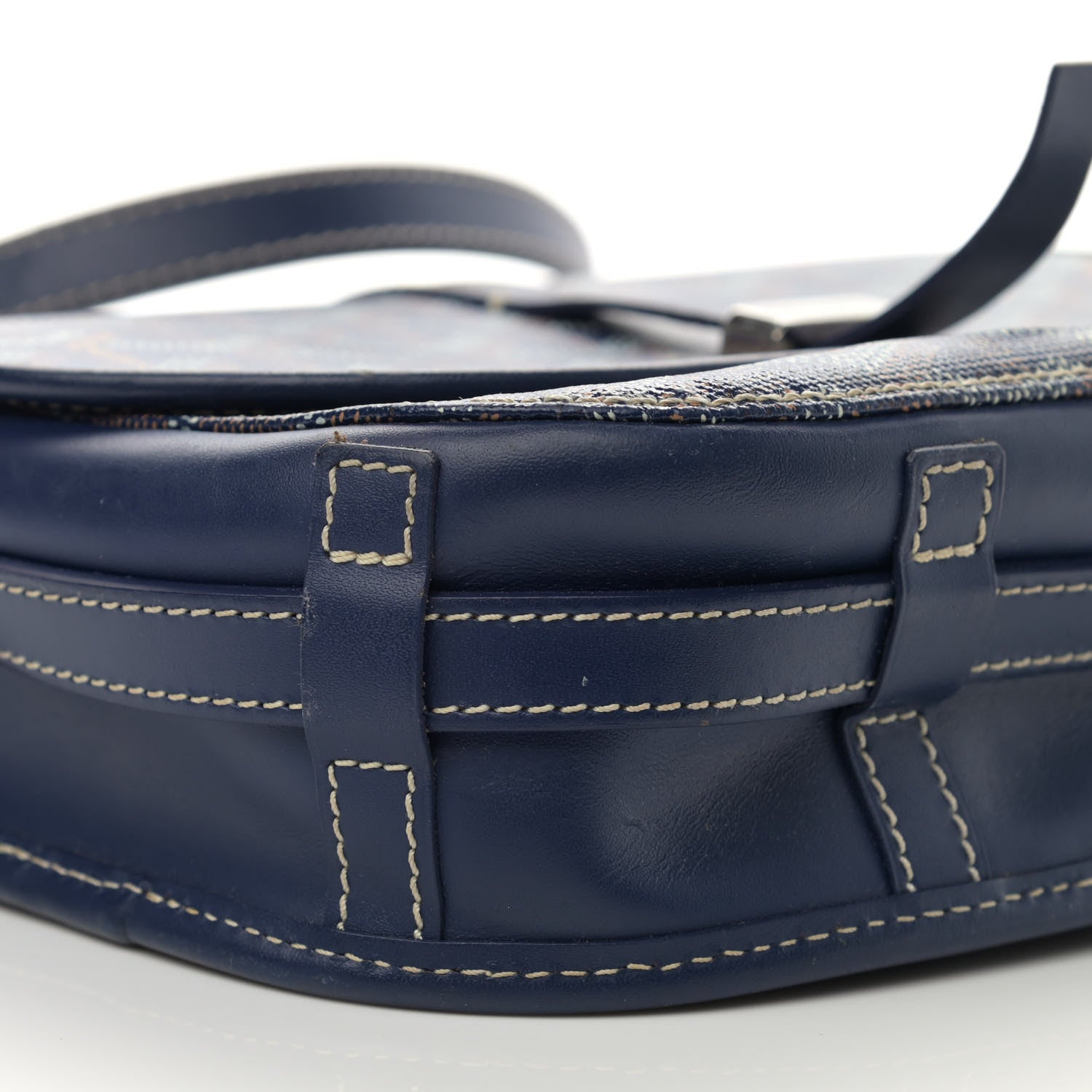 Goyard Goyardine Belvedere II PM Messenger Bag Navy 8 of 11