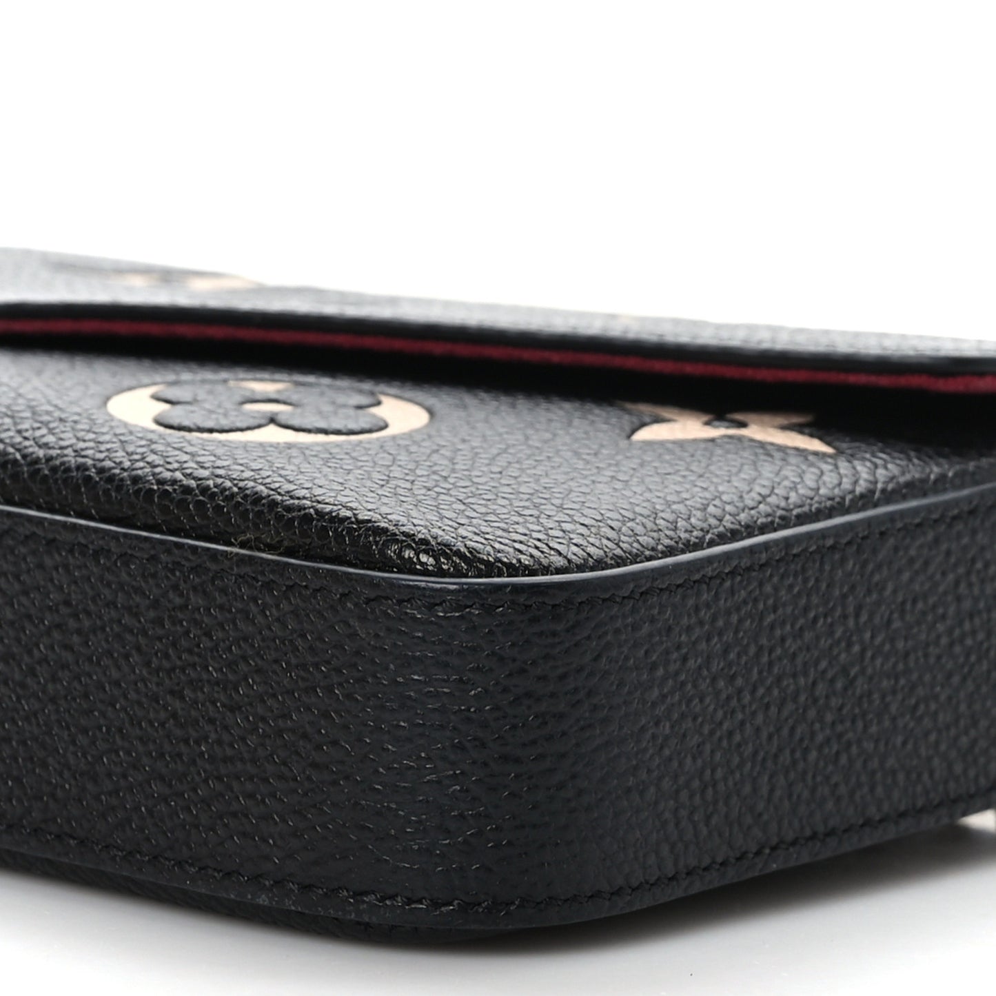 Empreinte Monogram Giant Felicie Pochette Black Beige