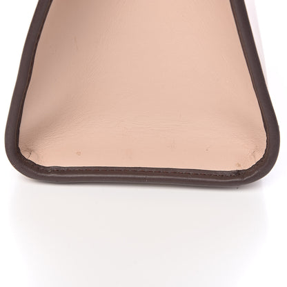 Fendi Vitello Century Opaco F is Fendi Bi-Color Regular Runaway Satchel Soap Moresco 17 of 19