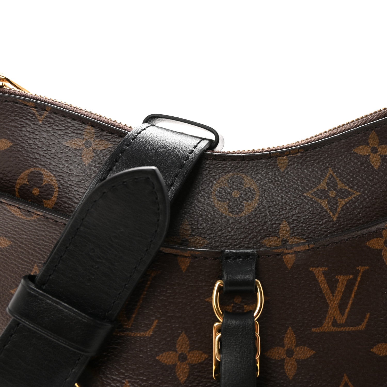 Louis Vuitton Monogram Odeon MM Black 7 of 9
