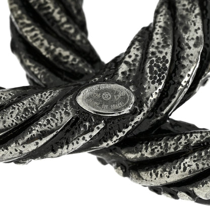 Chanel Ruthenium Twisted CC Brooch 4 of 4