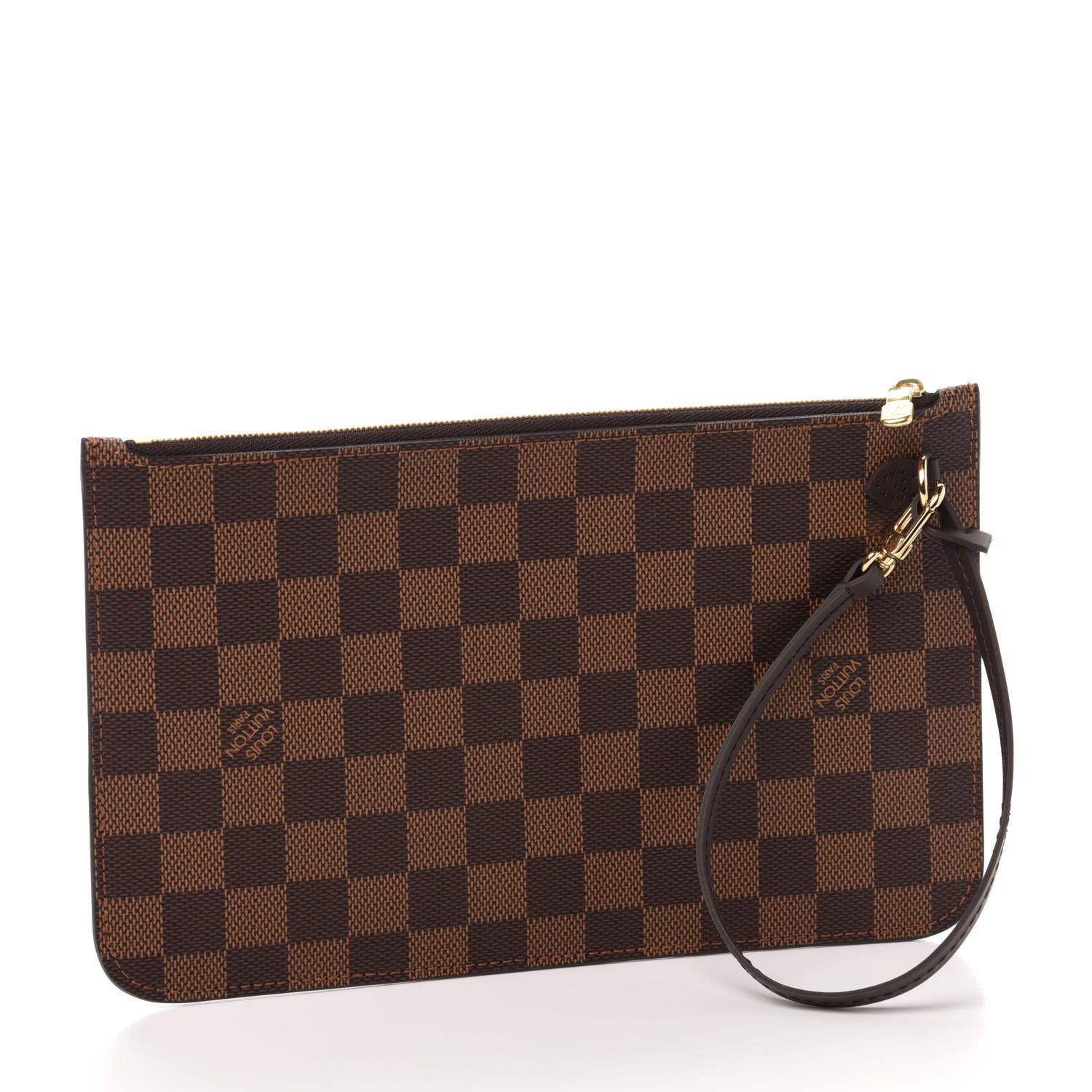 Louis Vuitton Damier Ebene Neverfull MM GM Pochette 3 of 10