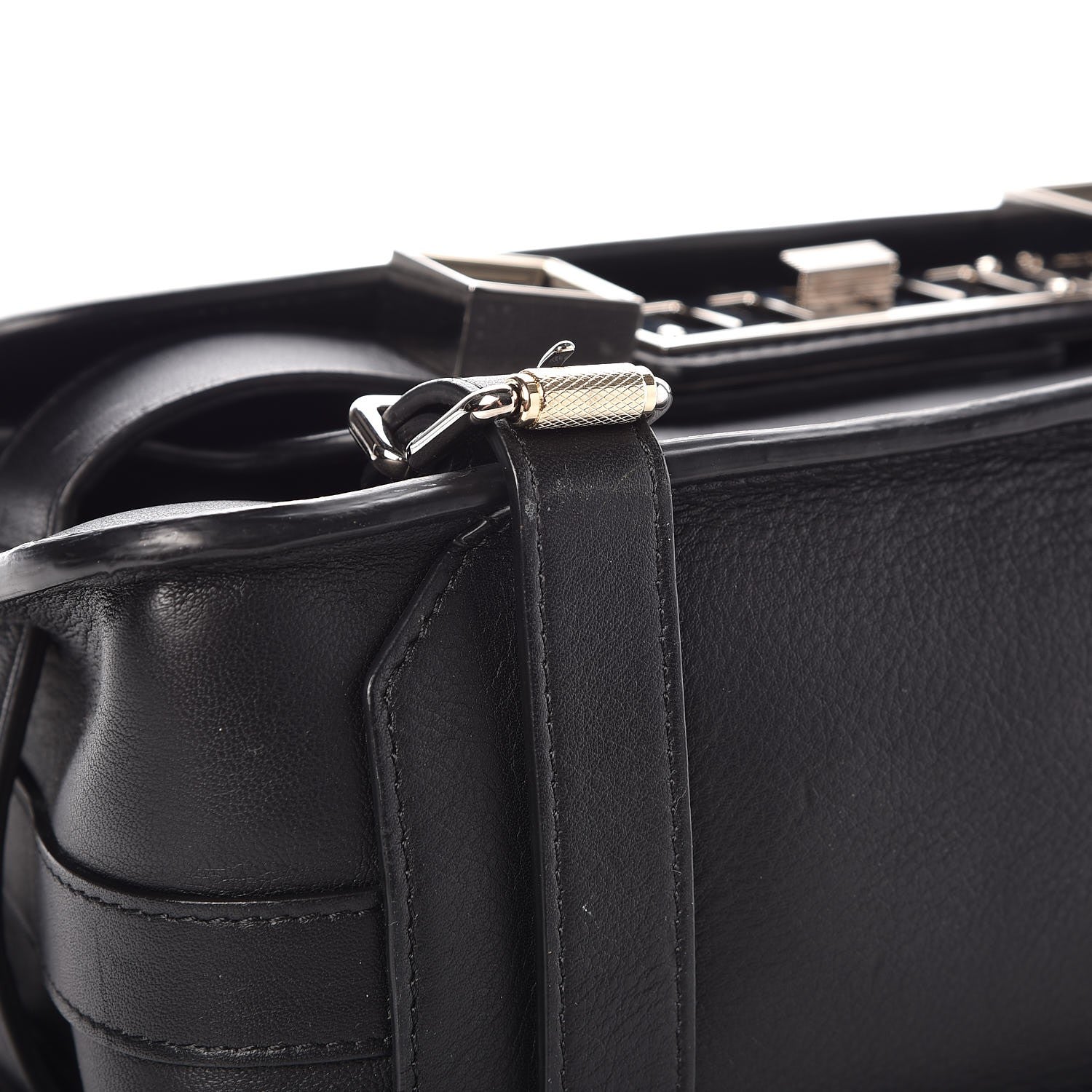 Proenza Schouler Calfskin PS11 Classic Shoulder Bag Black 8 of 8