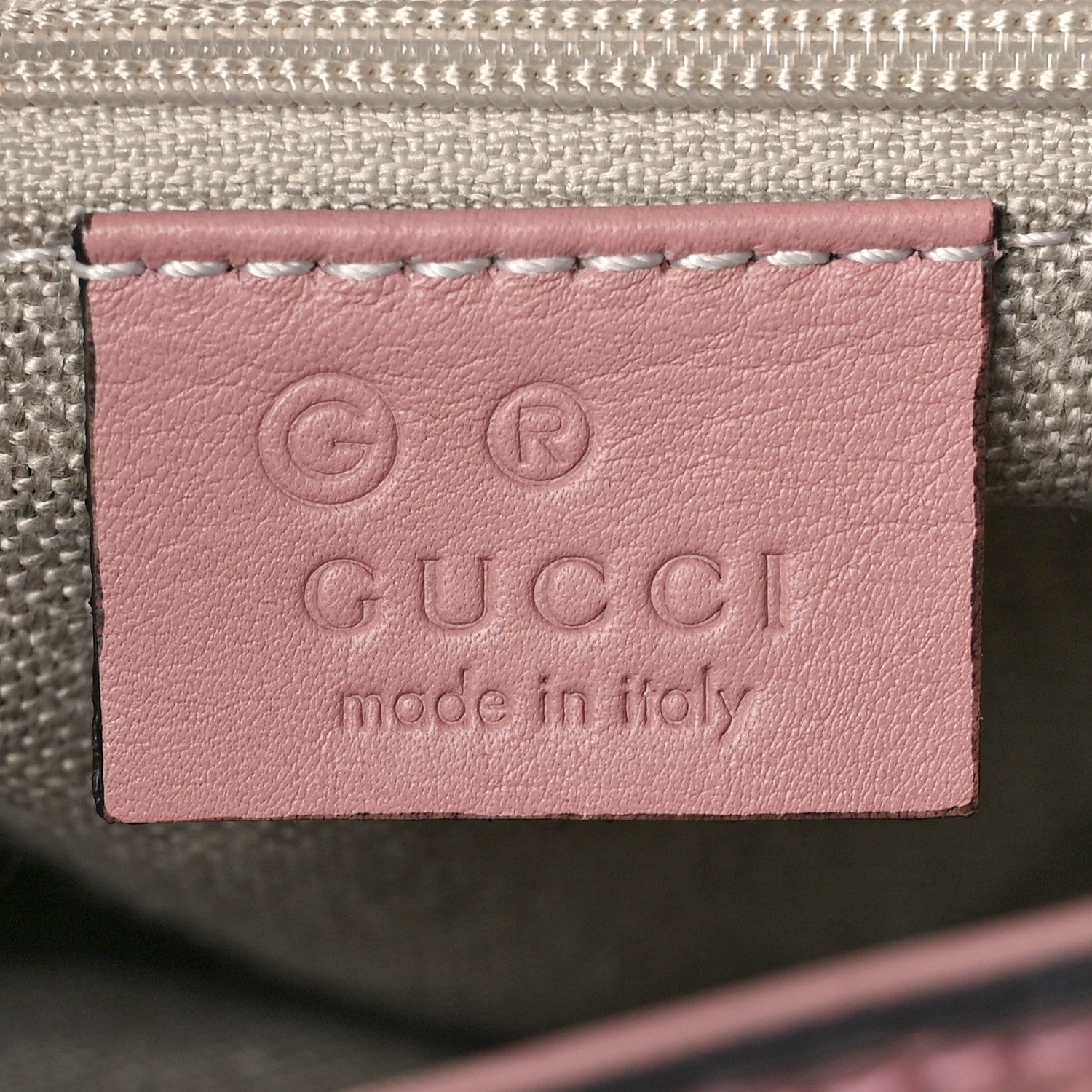 Gucci Microguccissima Small Bree Tote Soft Pink 7 of 10