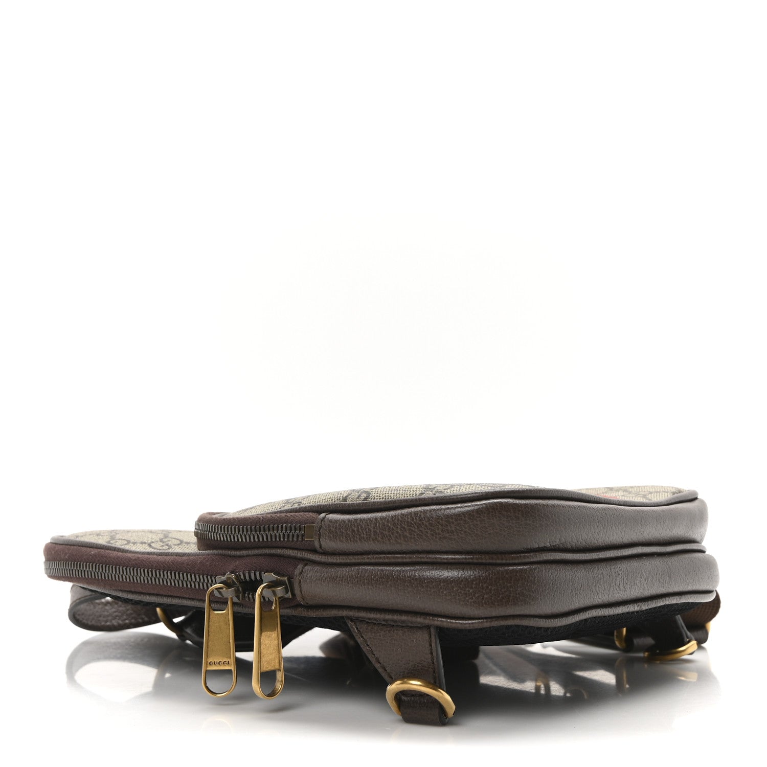 Gucci GG Supreme Monogram Web Small Ophidia Sling Backpack Beige Ebony New Acero Beige Ebony New Acero Beige Ebony New Acero 4 of 10
