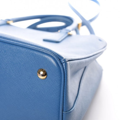 Prada Saffiano Lux Small Tote Cobalto 13 of 13