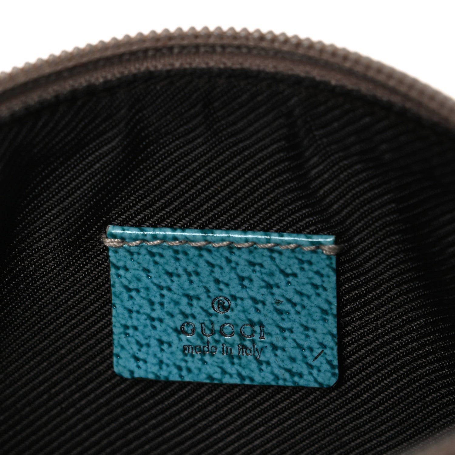 Gucci Monogram GG Cosmetic Case Turquoise 6 of 7