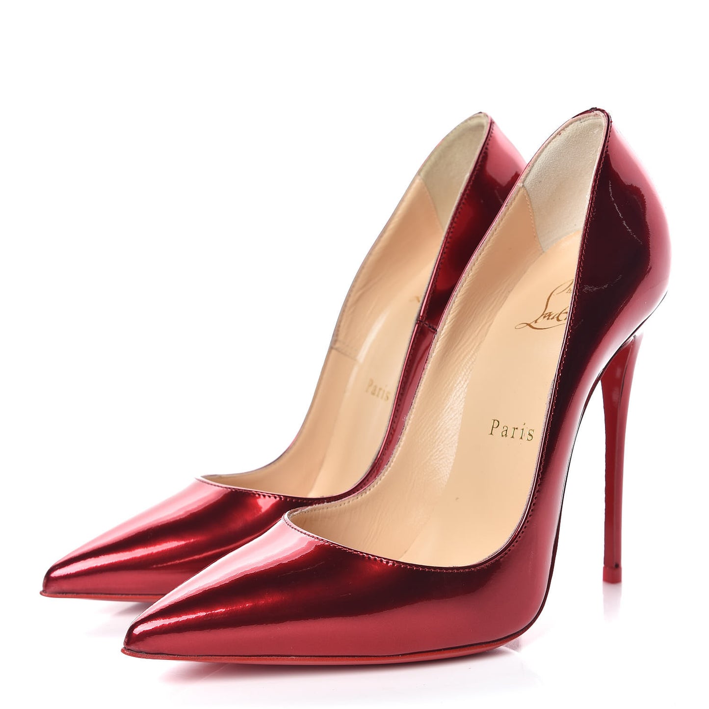 Metallic Patent So Kate 120 Pumps 36.5 Loubi