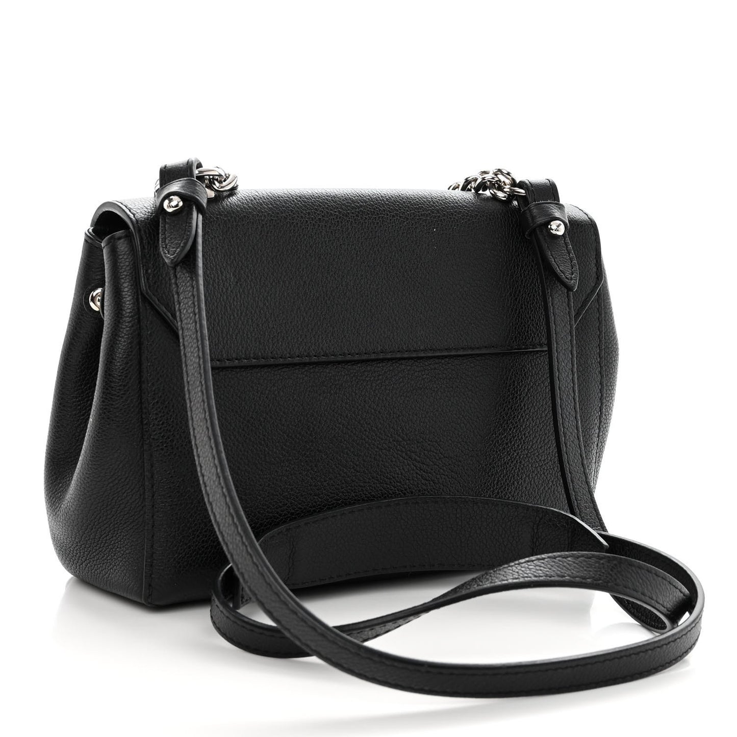 Calfskin Lockme II Chain Bag BB Black