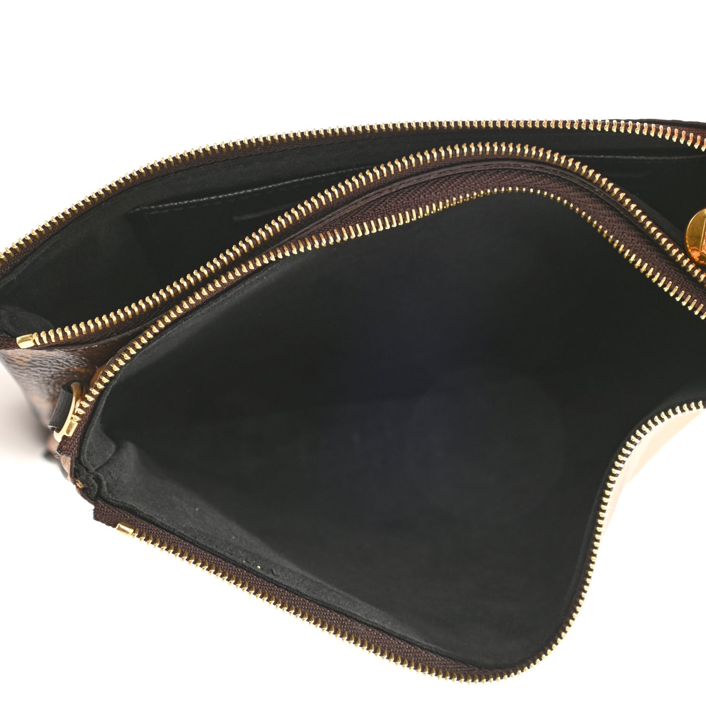 Reverse Monogram Giant Double Zip Pochette