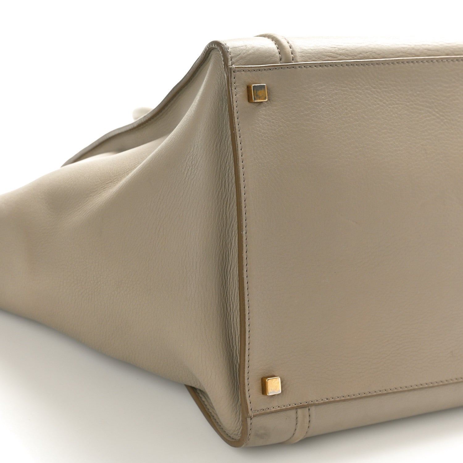 Celine Supple Calfskin Medium Phantom Luggage Beige 9 of 16