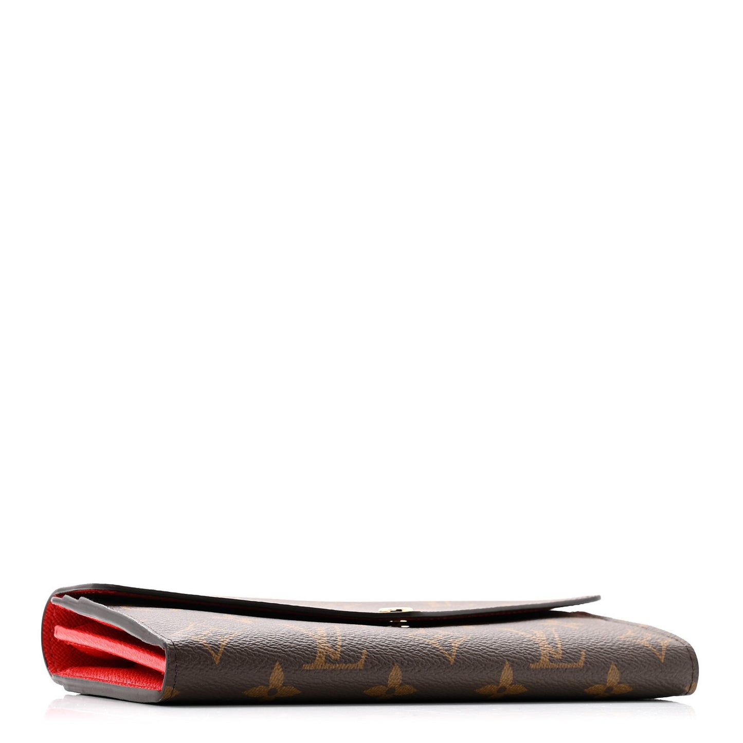 Monogram Sarah Wallet NM Coquelicot