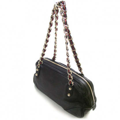 Gucci Leather Capri Satchel Black 5 of 11