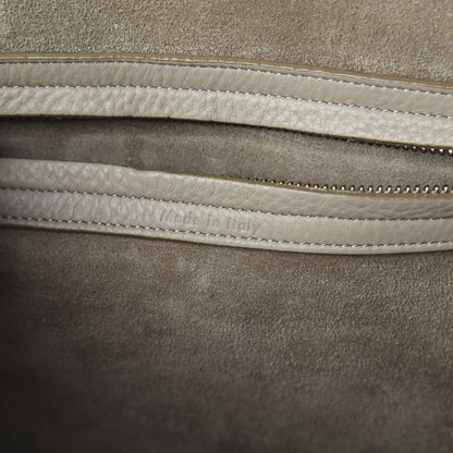 Celine Supple Calfskin Medium Phantom Luggage Beige 6 of 9