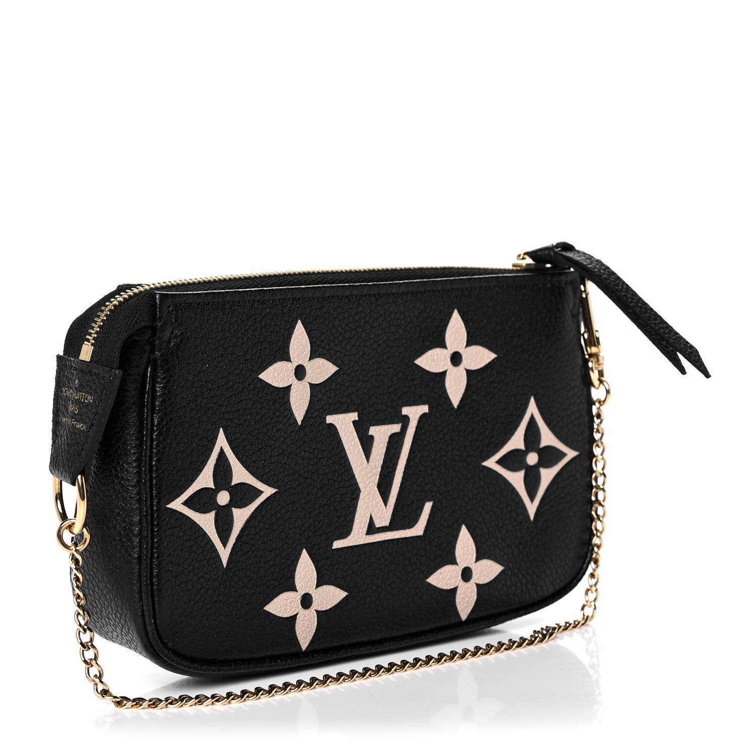 Louis Vuitton Empreinte Monogram Giant Mini Pochette Accessories Black 2 of 9