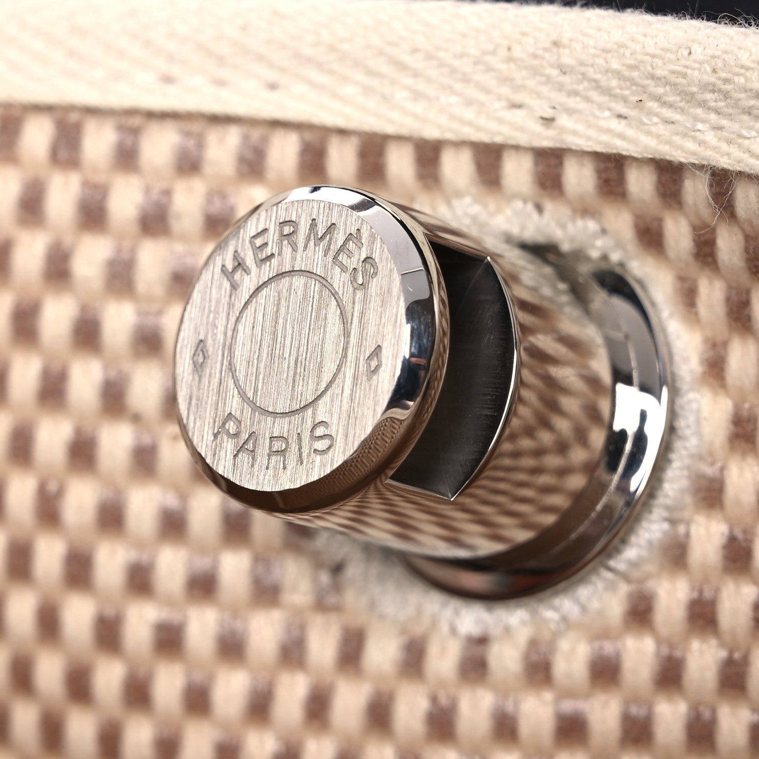 Hermes Toile Herbag TPM Natural Black 15 of 17