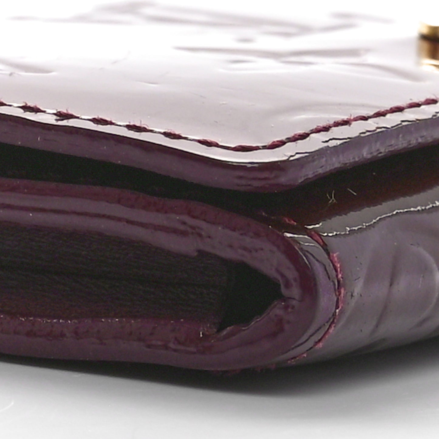 Vernis Business Card Holder Rouge Fauviste