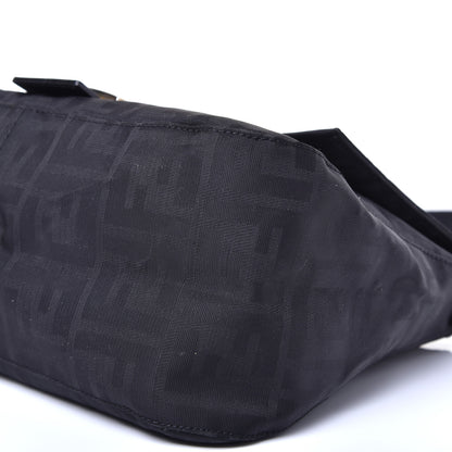 Fendi Zucca Mama Baguette Black 8 of 9