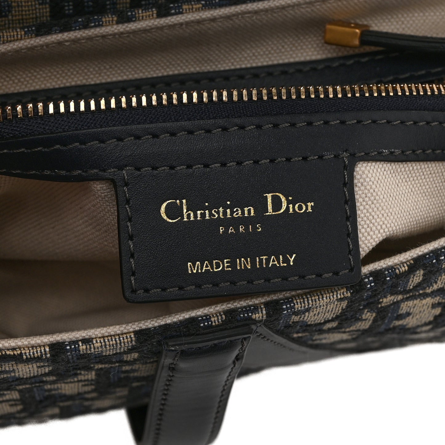 Oblique Saddle Bag Blue