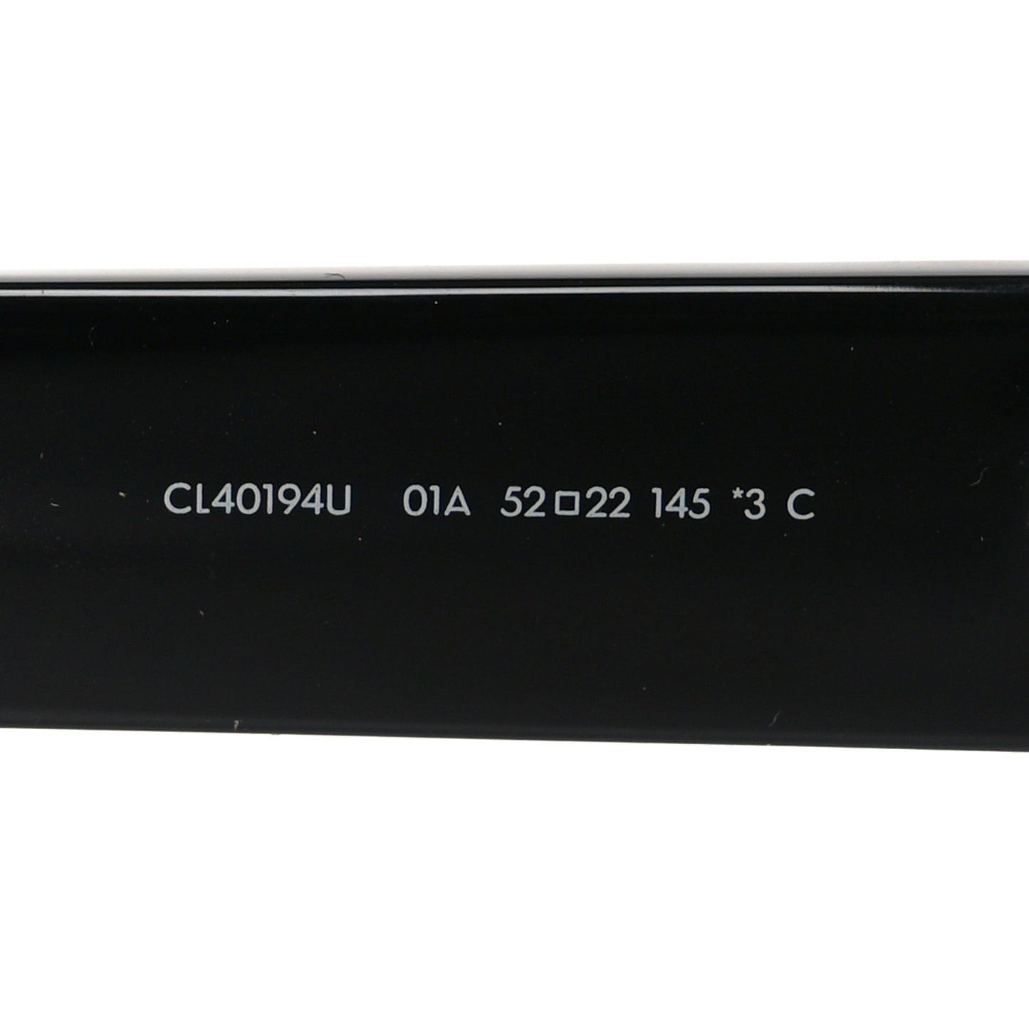 Acetate Triomphe 01 Sunglasses CL 40194U Black