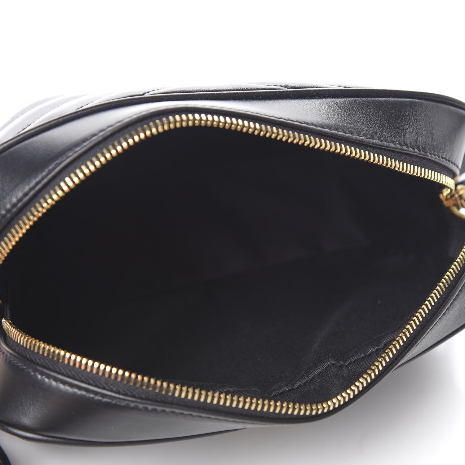 Saint Laurent Calfskin Matelasse Monogram Lou Camera Bag Black 4 of 9